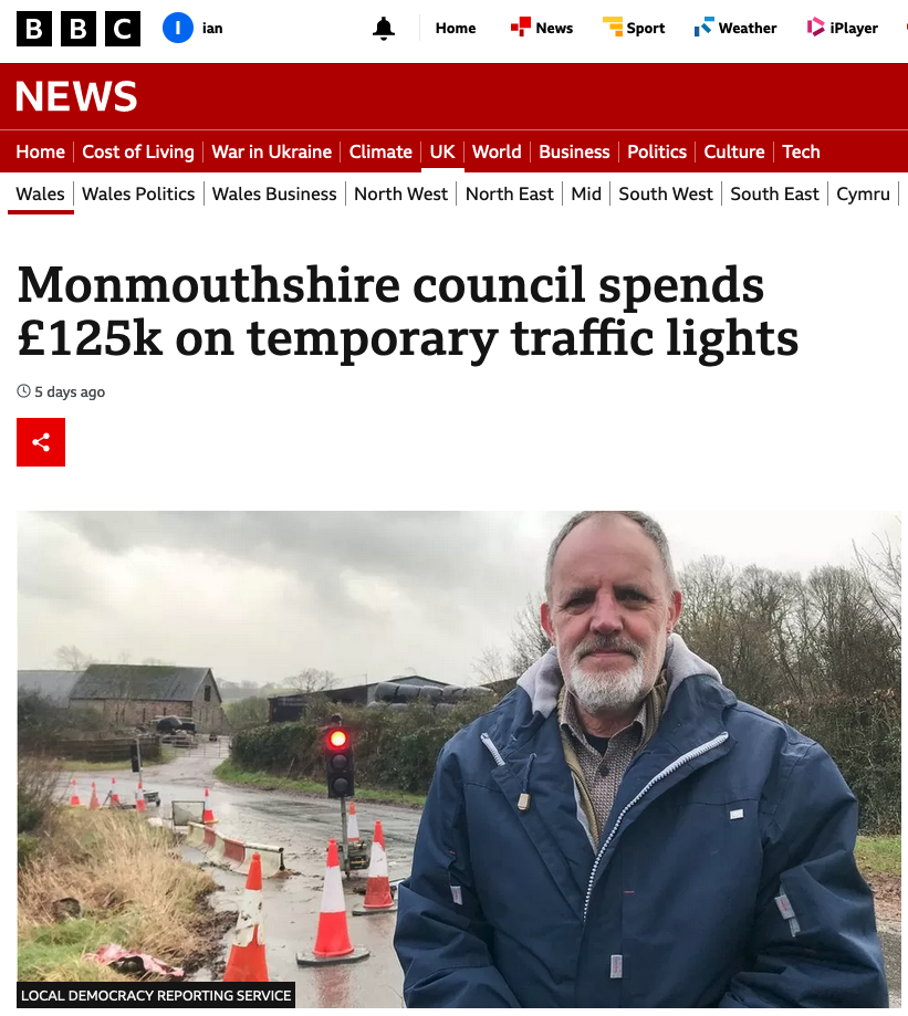 BBC - traffic lights article